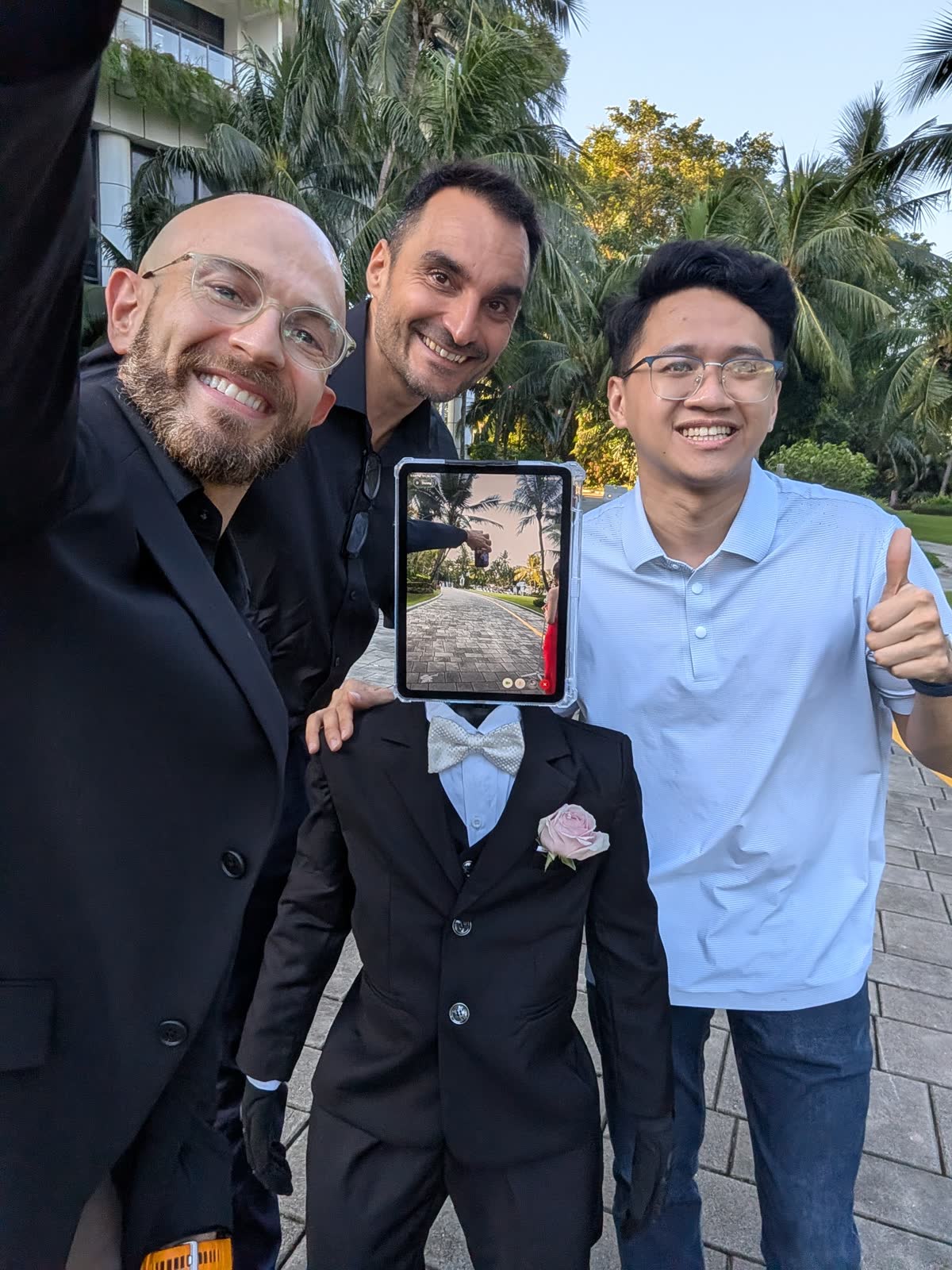 Team with robot